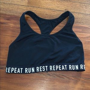Old Navy Run Rest Repeat Sports Bra